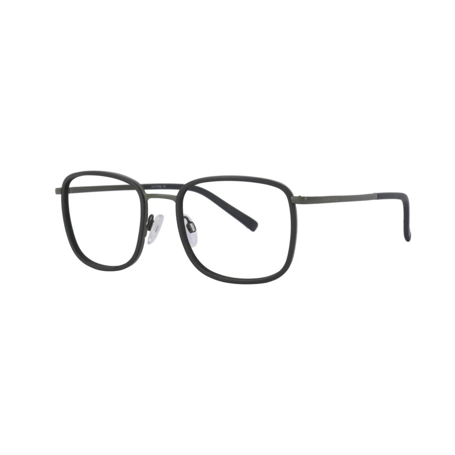 Naples 1 Matte Green/C2 designer round optical frame with lightweight full-rim construction and stylish everyday prescription eyewear.