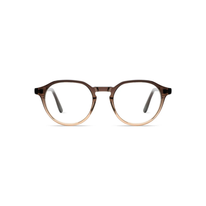 Nigel Round Acetate Frame Front View.