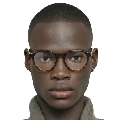 Nigel Round Acetate Frame Lifestyle.