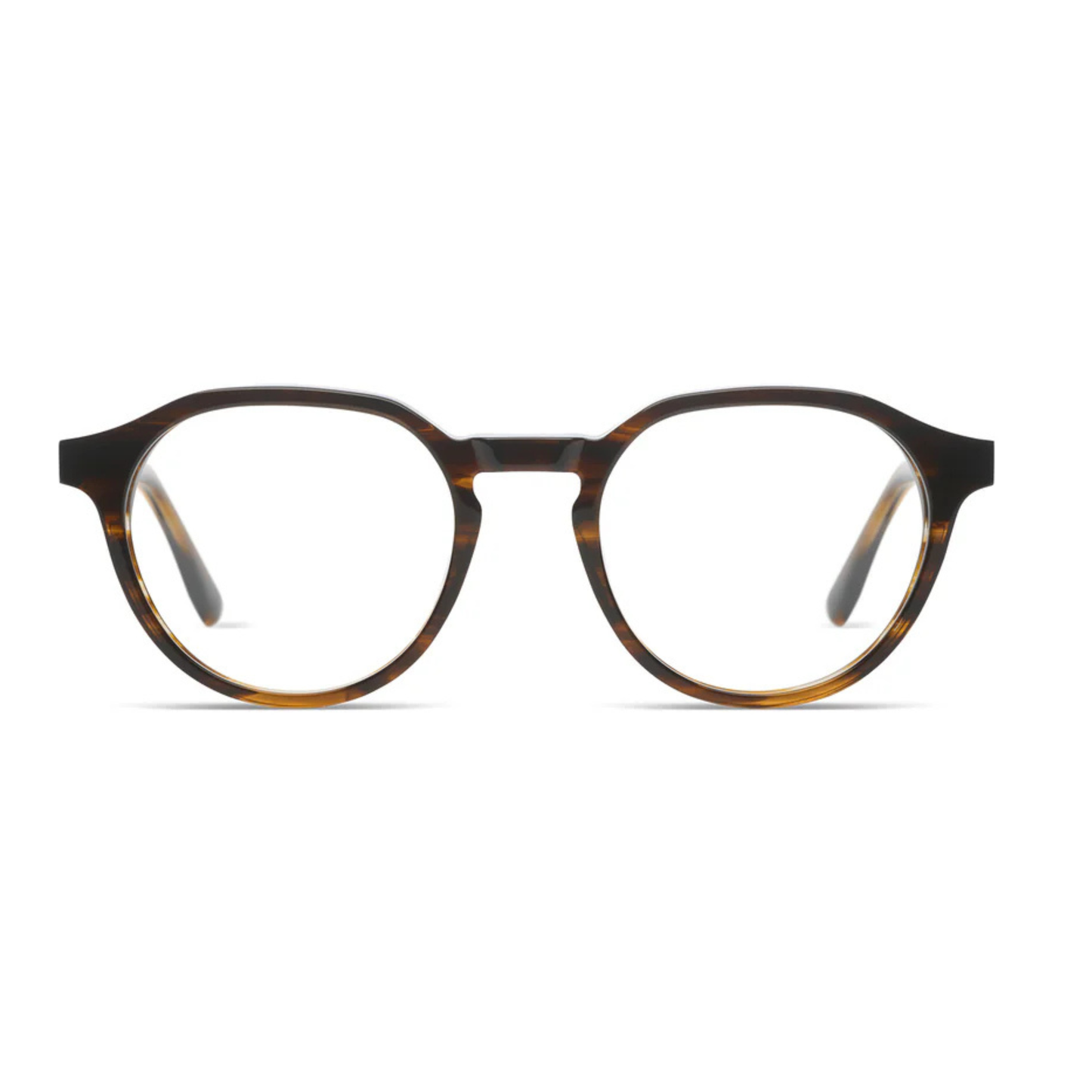 Nigel Round Acetate Frame Front View.