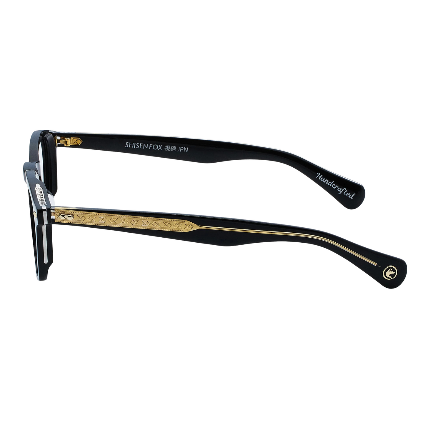 NikoBlackGold Niko FR square optical frame for unisex wear