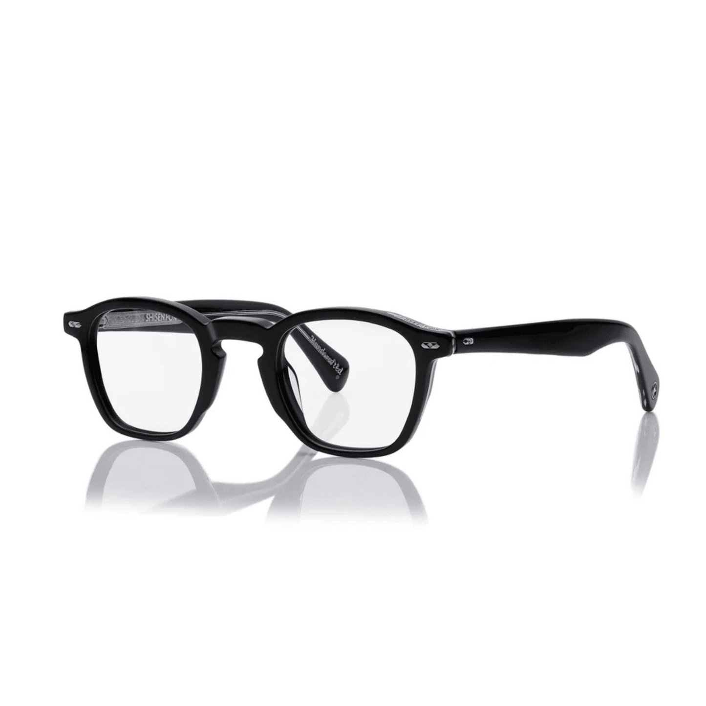 NikoMatteBlack Niko FR square optical frame for unisex wear