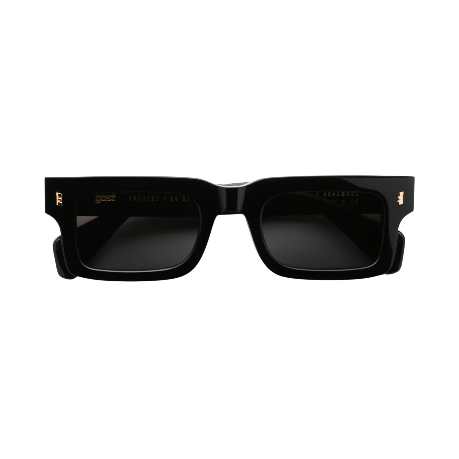 NobleDayBlackGold Noble Day rectangle sunglasses for unisex wear