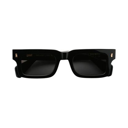 NobleDayBlackGold Noble Day rectangle sunglasses for unisex wear