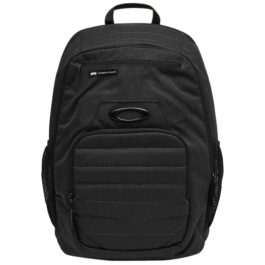 Oakley FOS900736 unisex backpack with spacious storage compartments, padded shoulder straps, and durable lightweight construction.