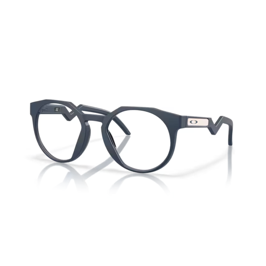 GreyMatteAbyss10 Oakley HSTN RX OO8139 men’s round optical frame with lightweight O Matter material and modern matte finish