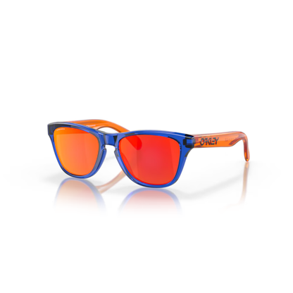 Oakley OJ9009 kids BiO-Matter square sunglasses frame construction detail