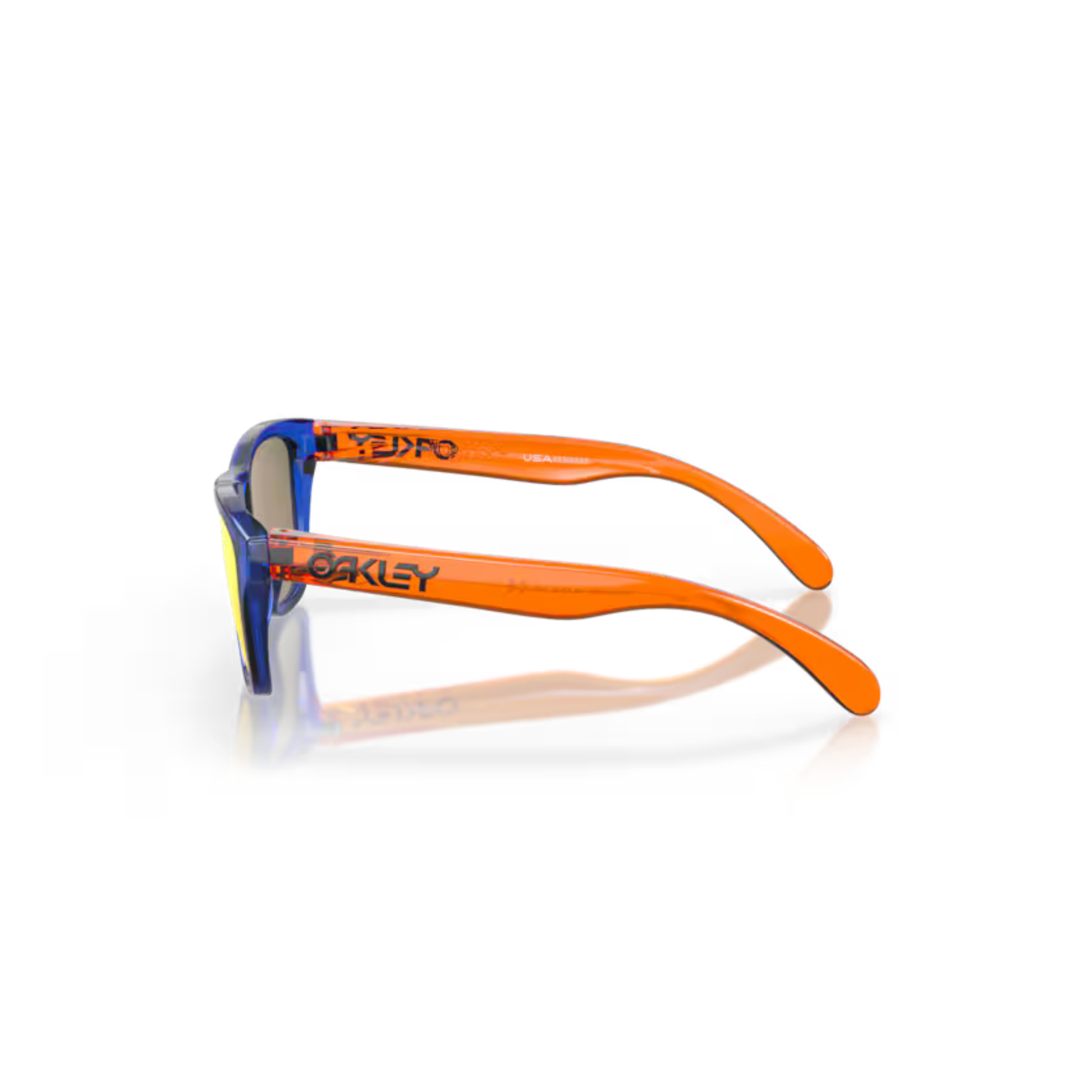 Oakley OJ9009 kids BiO-Matter square sunglasses side temple view