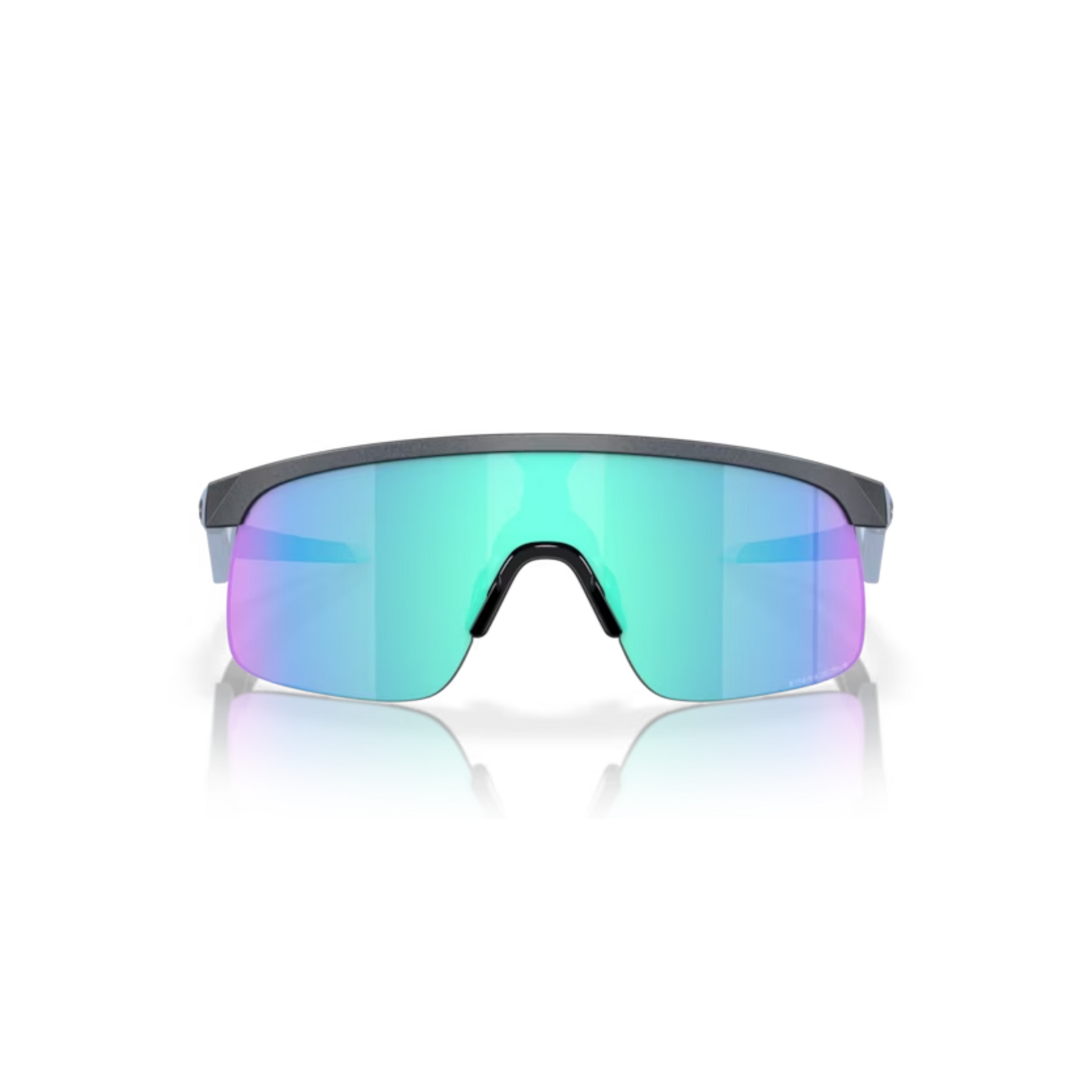 Oakley OJ9010 Resistor Youth Fit kids shield sunglasses with lightweight O Matter™ frame and high-wrap lens design.