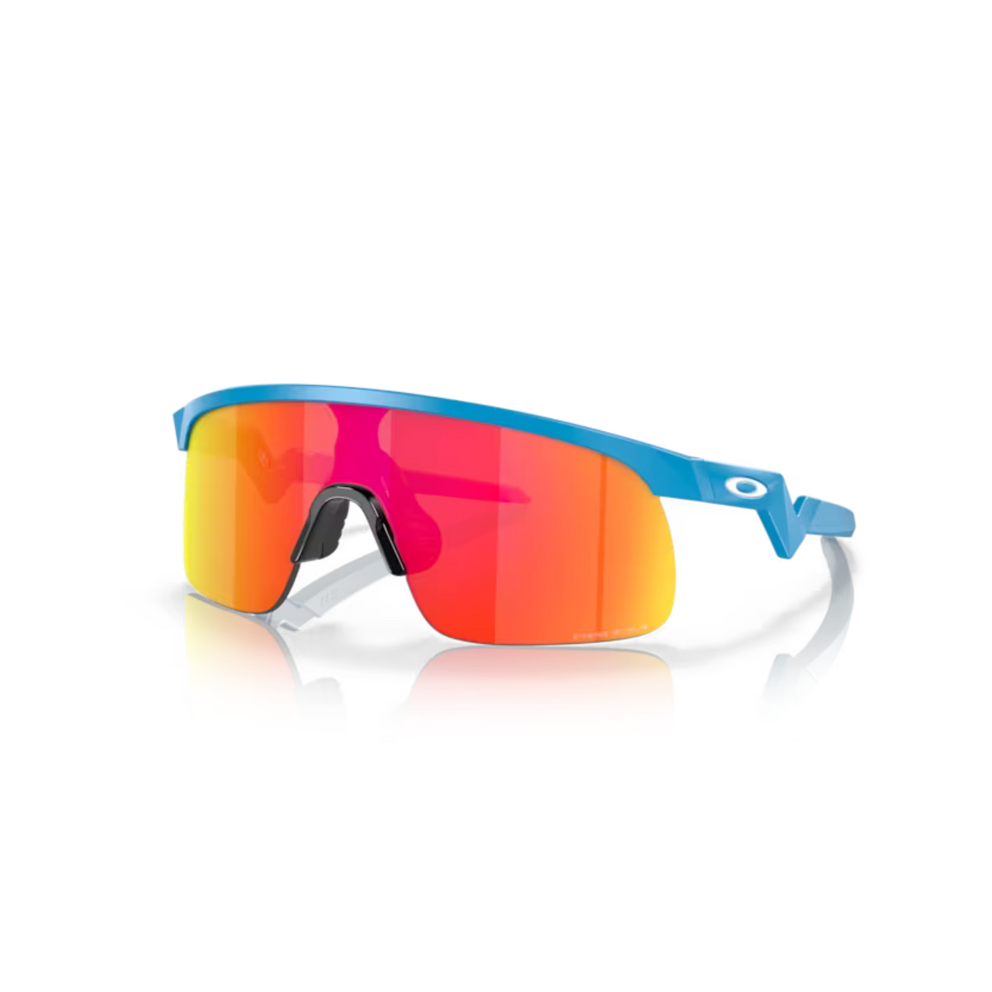 Oakley OJ9010 Resistor Youth Fit kids shield sunglasses with lightweight O Matter™ frame and high-wrap lens design.