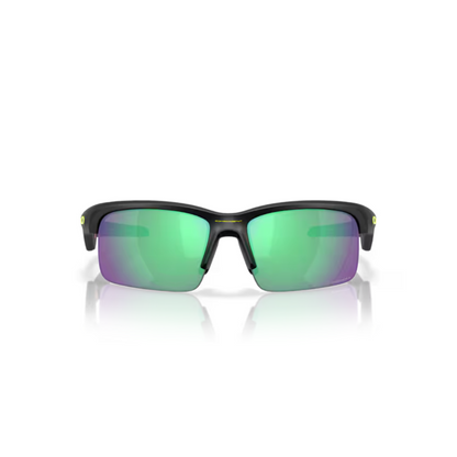 Oakley OJ9013 Capacitor kids rectangle acetate sunglasses with durable full-rim frame and UV-protective lenses.
