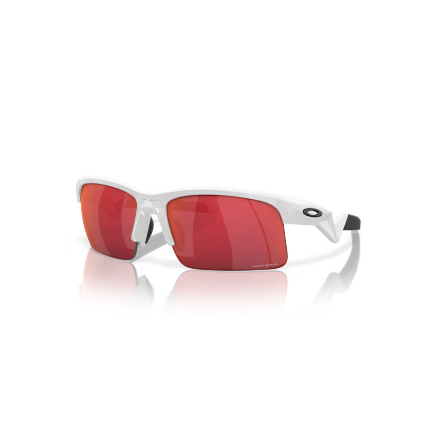 Oakley OJ9013 Capacitor kids rectangle acetate sunglasses with durable full-rim frame and UV-protective lenses.