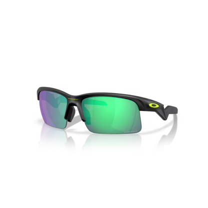 Oakley OJ9013 Capacitor kids rectangle acetate sunglasses with durable full-rim frame and UV-protective lenses.