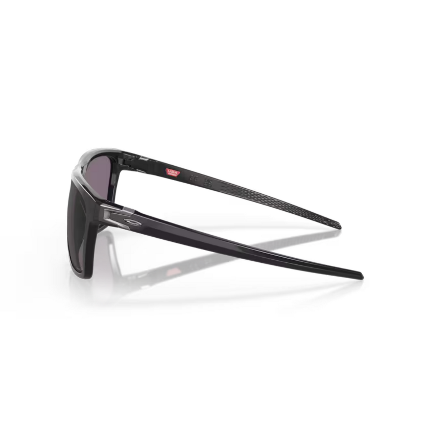 Oakley OO9100 Leffingwell Prizm Square Sunglasses Side View