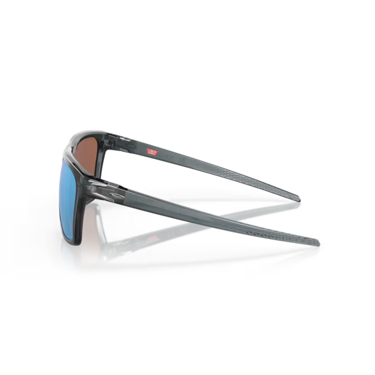 Oakley OO9100 Leffingwell Prizm Square Sunglasses Side View
