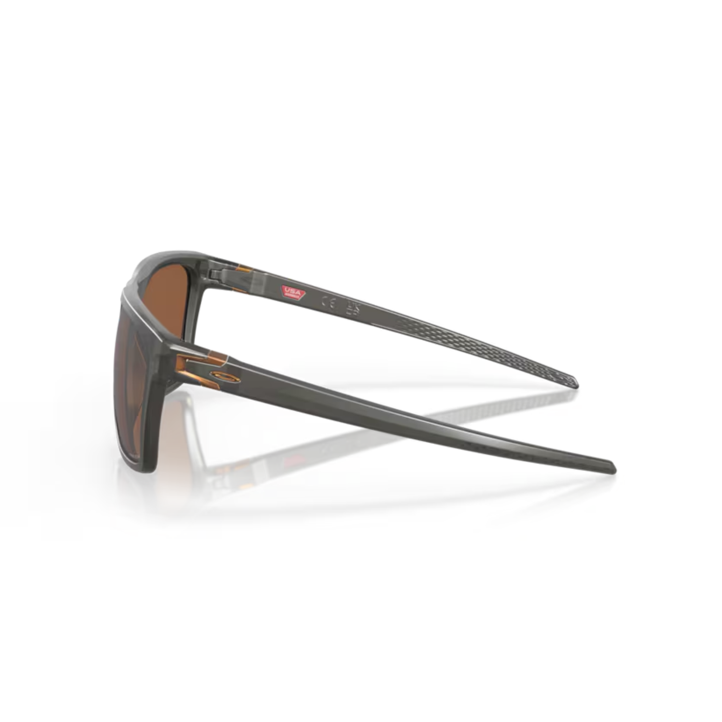 Oakley OO9100 Leffingwell Prizm Square Sunglasses Side View