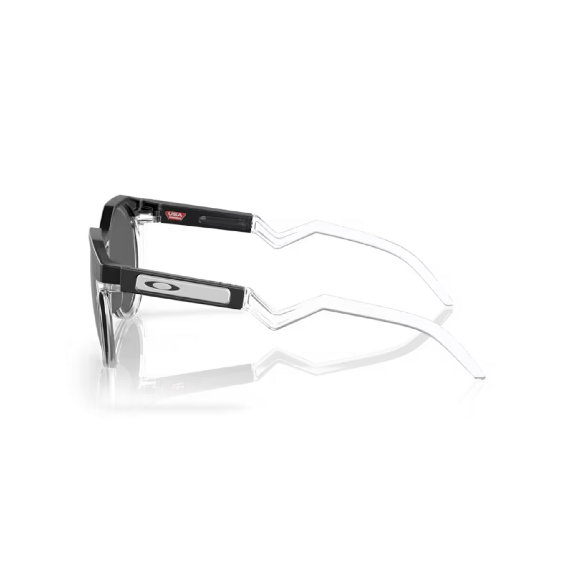 Oakley OO9242 HSTN Prizm Round Sunglasses Side View