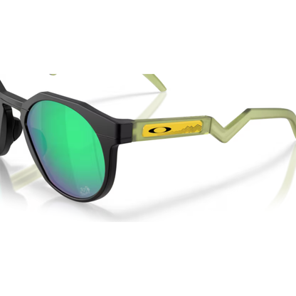 Oakley OO9242 HSTN Prizm Round Sunglasses Angle View