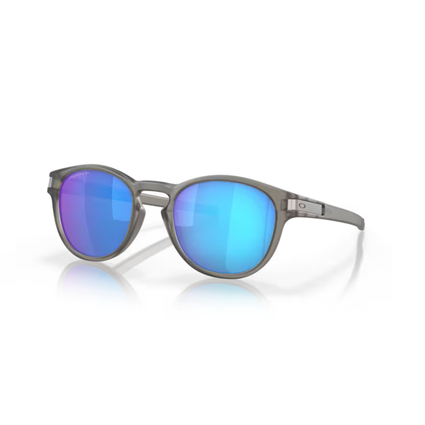 Oakley OO9265 MatteGreyInk/32 Latch lifestyle sunglasses with lightweight O Matter frame and modern round-inspired styling.