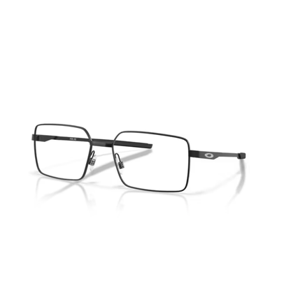 Oakley OX3062 Foil SQ square optical frame in lightweight ™ alloy for prescription lenses. Angle  View