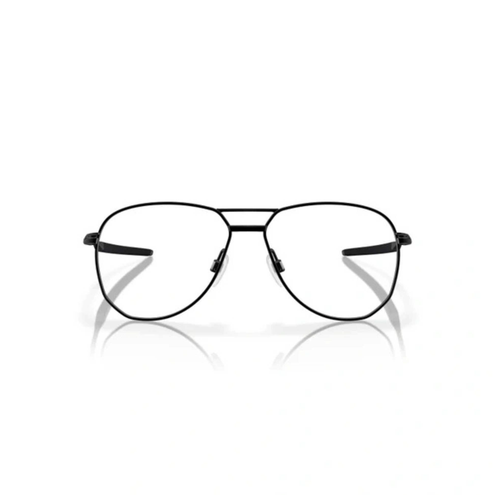 Oakley OX5077 titanium optical frame for men with lightweight full-rim design suitable for prescription lenses. Front View 