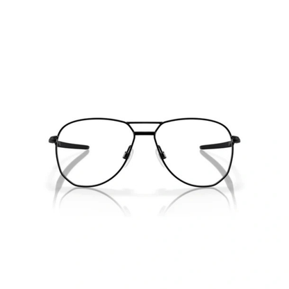Oakley OX5077 titanium optical frame for men with lightweight full-rim design suitable for prescription lenses. Front View 