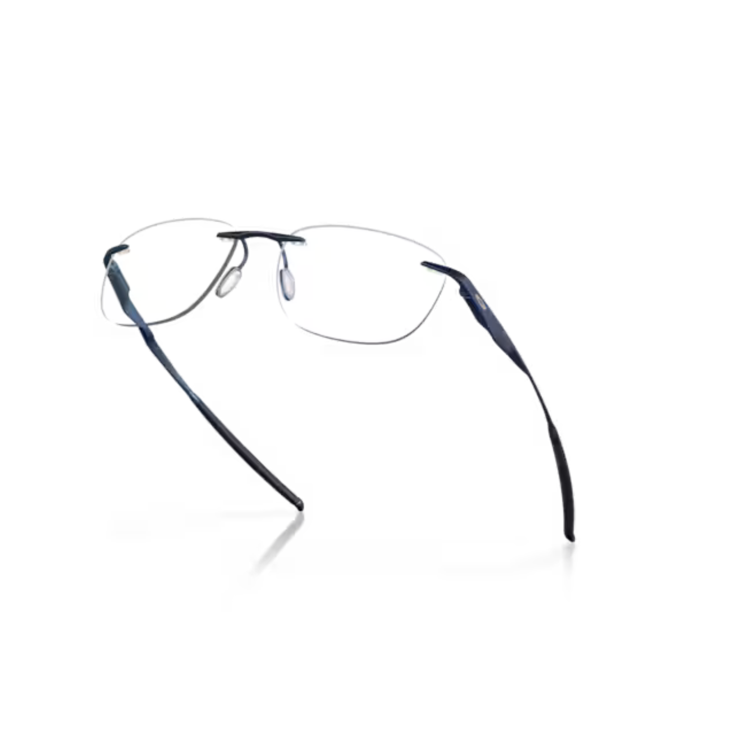 Oakley OX5118 titanium optical frame for men with lightweight full-rim design suitable for prescription lenses. Side View