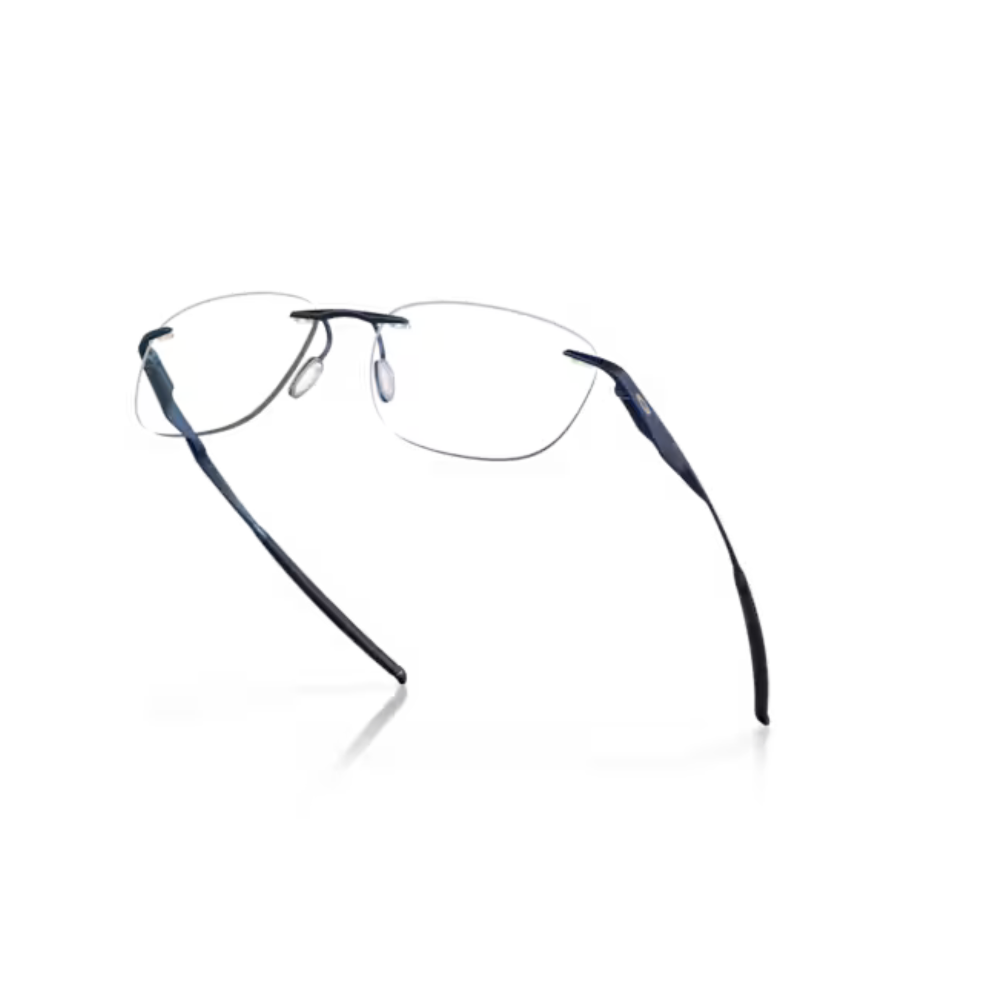Oakley OX5118 titanium optical frame for men with lightweight full-rim design suitable for prescription lenses. Side View
