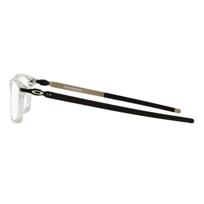 Oakley OX8050 Pitchman optical frame with O Matter™ front and stainless steel temples for prescription lenses. Side View 