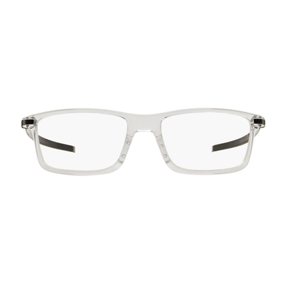 Oakley OX8050 Pitchman optical frame with O Matter™ front and stainless steel temples for prescription lenses. Front Veiw