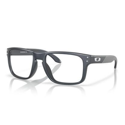 Oakley OX8156 Holbrook RX square optical frame featuring lightweight O Matter™ construction for prescription lenses. Angle View 