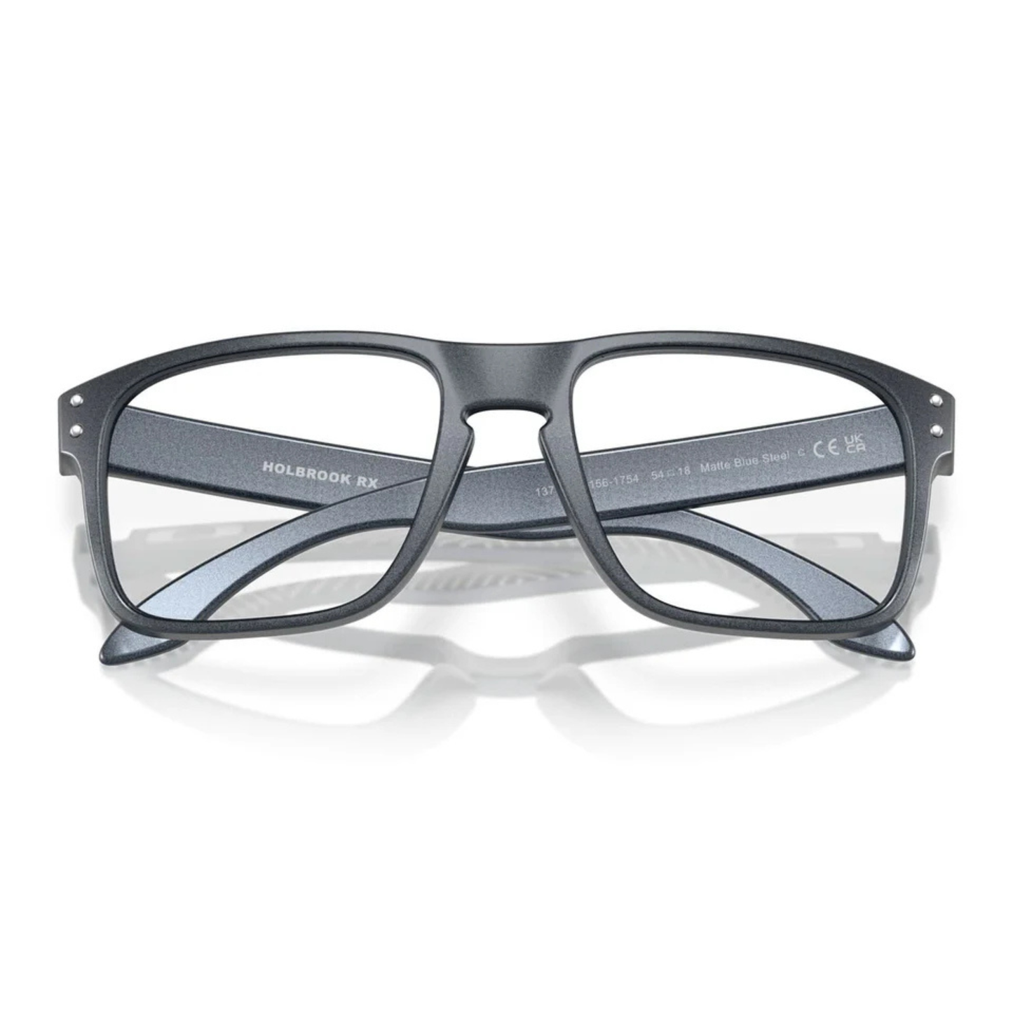 Oakley OX8156 Holbrook RX square optical frame featuring lightweight O Matter™ construction for prescription lenses. front View 