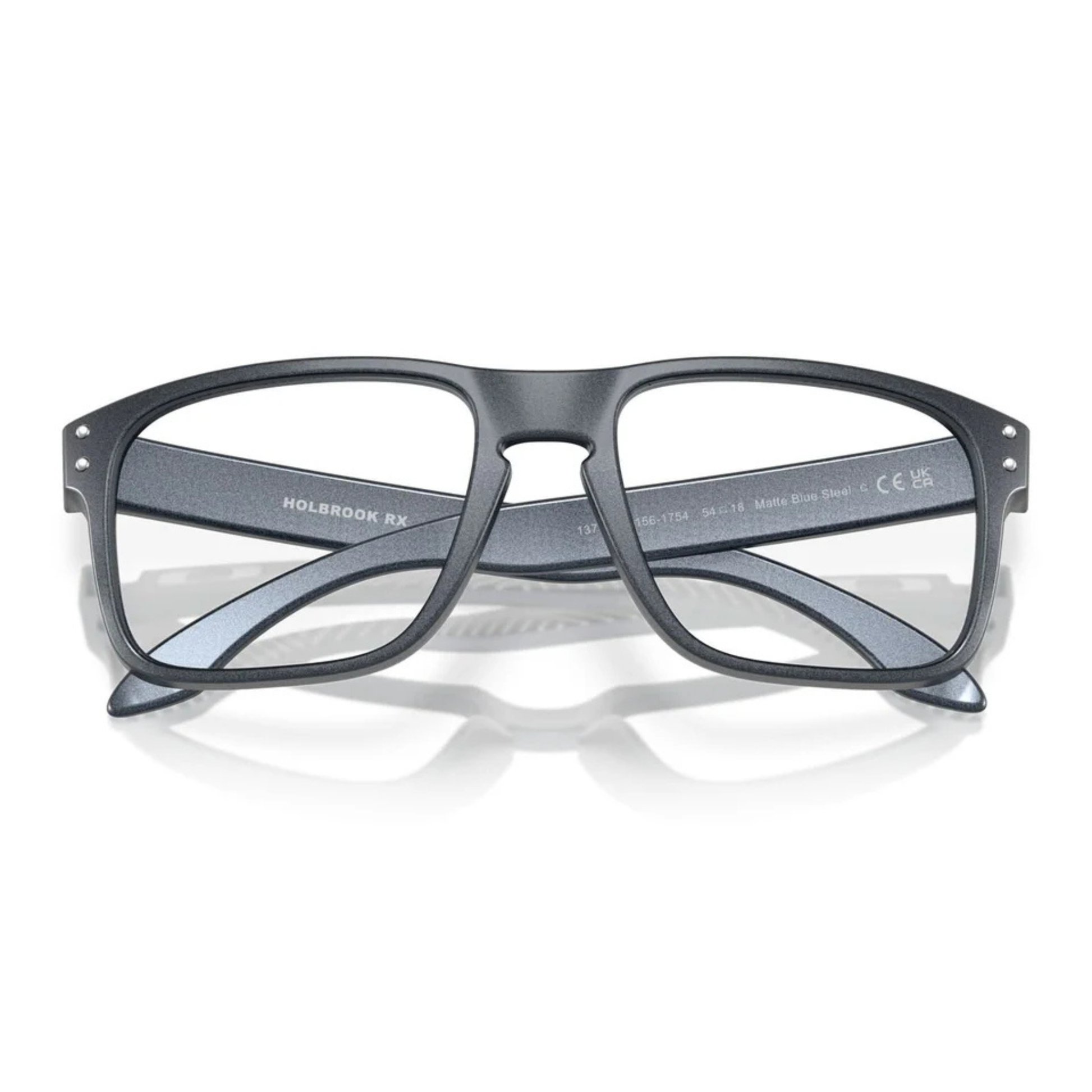 Oakley OX8156 Holbrook RX square optical frame featuring lightweight O Matter™ construction for prescription lenses. front View 