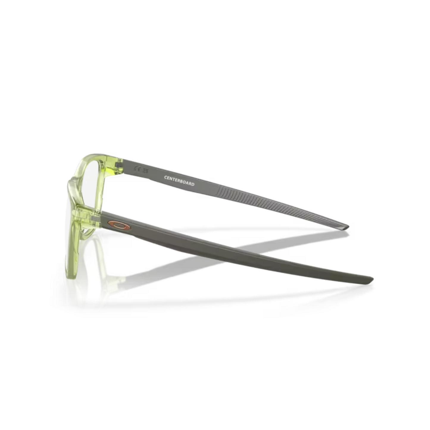 Oakley OX8163 Polished Transparent Fern/10  Centerboard sporty square eyeglasses with full-rim lightweight optical frame
