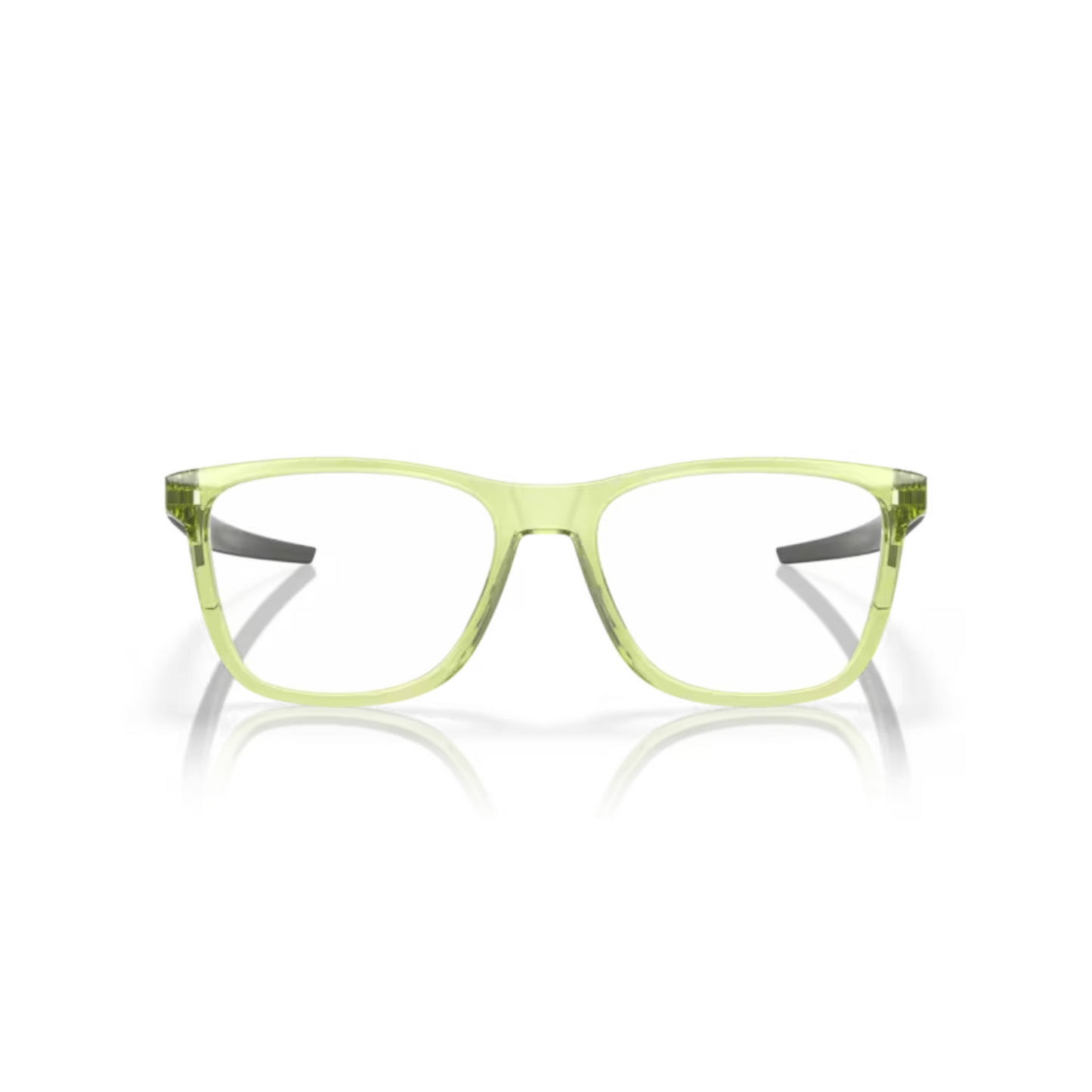 Oakley OX8163 Polished Transparent Fern/10  Centerboard sporty square eyeglasses with full-rim lightweight optical frame