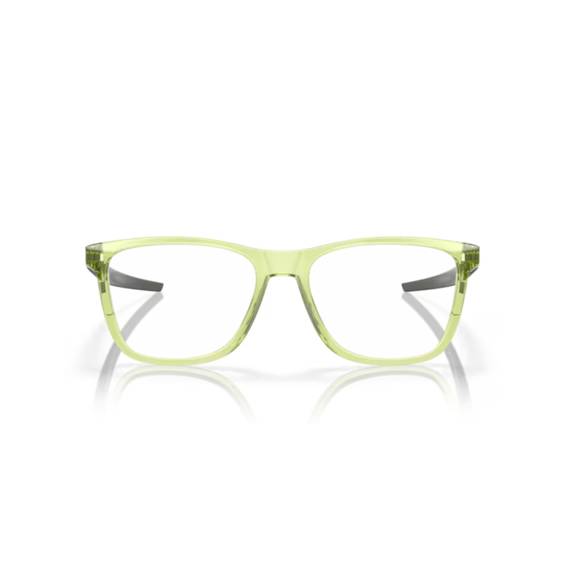 Oakley OX8163 Polished Transparent Fern/10  Centerboard sporty square eyeglasses with full-rim lightweight optical frame