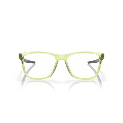 Oakley OX8163 Polished Transparent Fern/10  Centerboard sporty square eyeglasses with full-rim lightweight optical frame