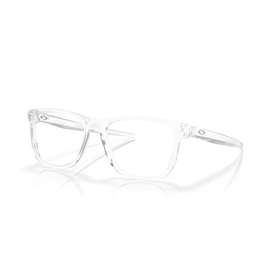 Oakley OX8163 Transparent/03 Centerboard sporty square eyeglasses with full-rim lightweight optical frame