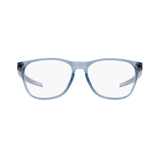 Oakley OX8177 Ojector RX optical frame in lightweight O Matter™ featuring a full-rim rectangular design for prescription lenses. Front View 
