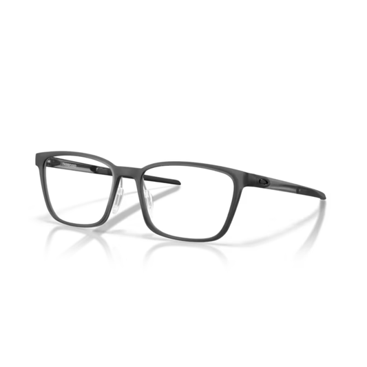 Oakley OX8206I Thinboard unisex O-Matter rectangle optical frame three-quarter view.