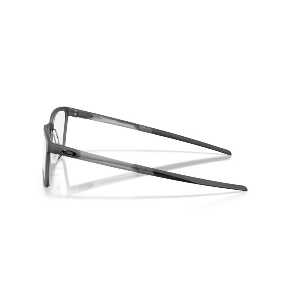 Oakley OX8206I Thinboard unisex O-Matter rectangle optical frame side temple profile.