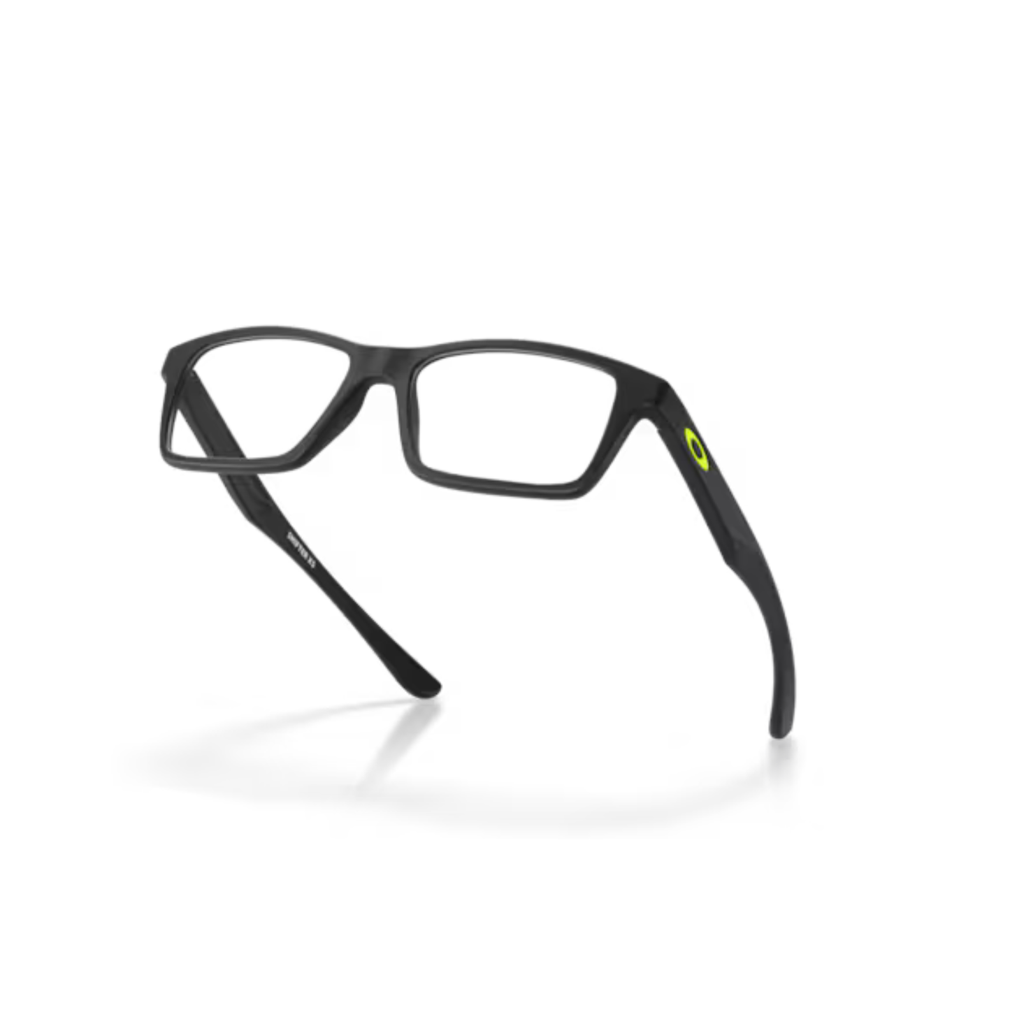 Oakley OY8001 01 Satin Black kids optical frame in lightweight O Matter™ material for prescription eyeglasses.Side View