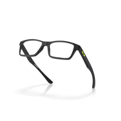 Oakley OY8001 01 Satin Black kids optical frame in lightweight O Matter™ material for prescription eyeglasses.Side View