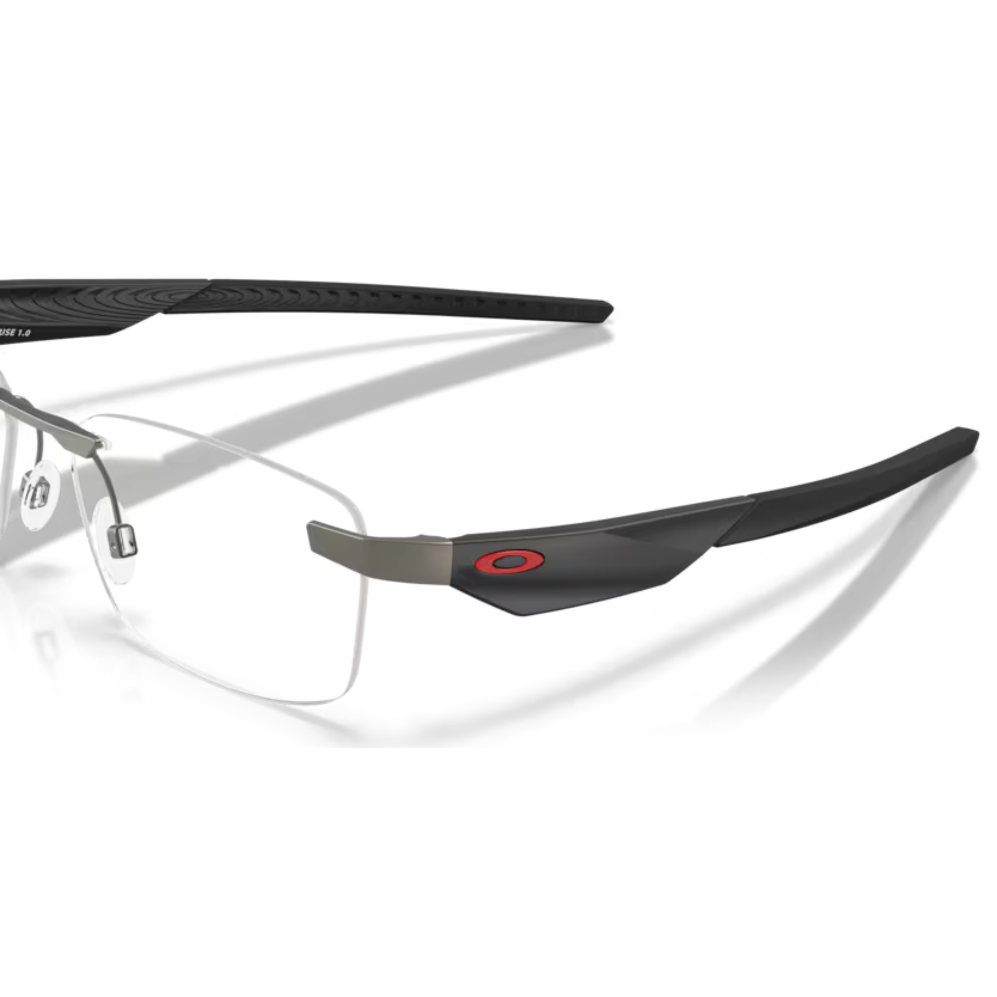 Oakley Steakhouse 1.0 OO3126 unisex rectangular optical frame with lightweight metal construction