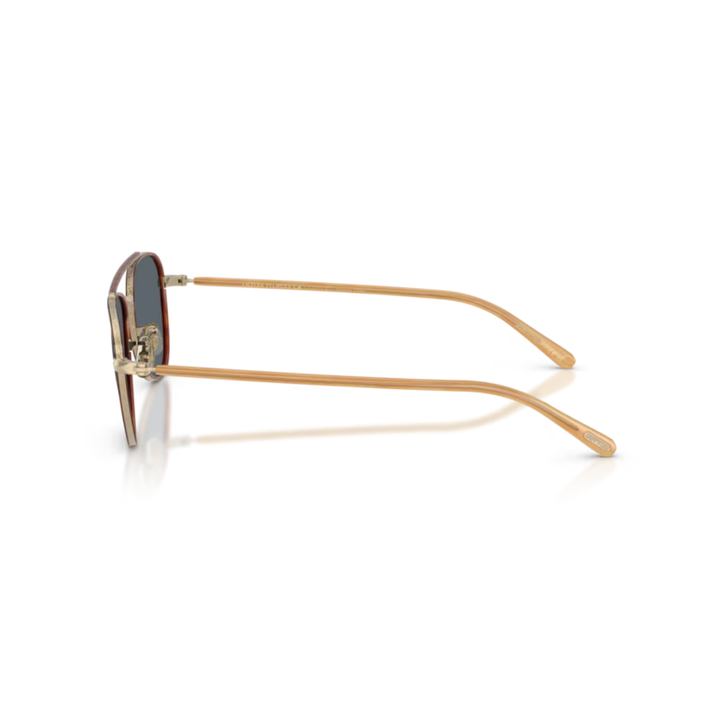 “Oliver Peoples OV1372ST Sacoye 5035R5 Gold Aviator Sunglasses”