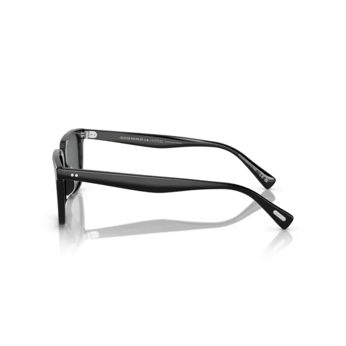Oliver Peoples OV5419SU Lachman Black Square Polarized Sunglasses With Midnight Express Lenses