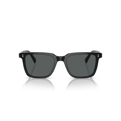 Oliver Peoples OV5419SU Lachman Black Square Polarized Sunglasses With Midnight Express Lenses