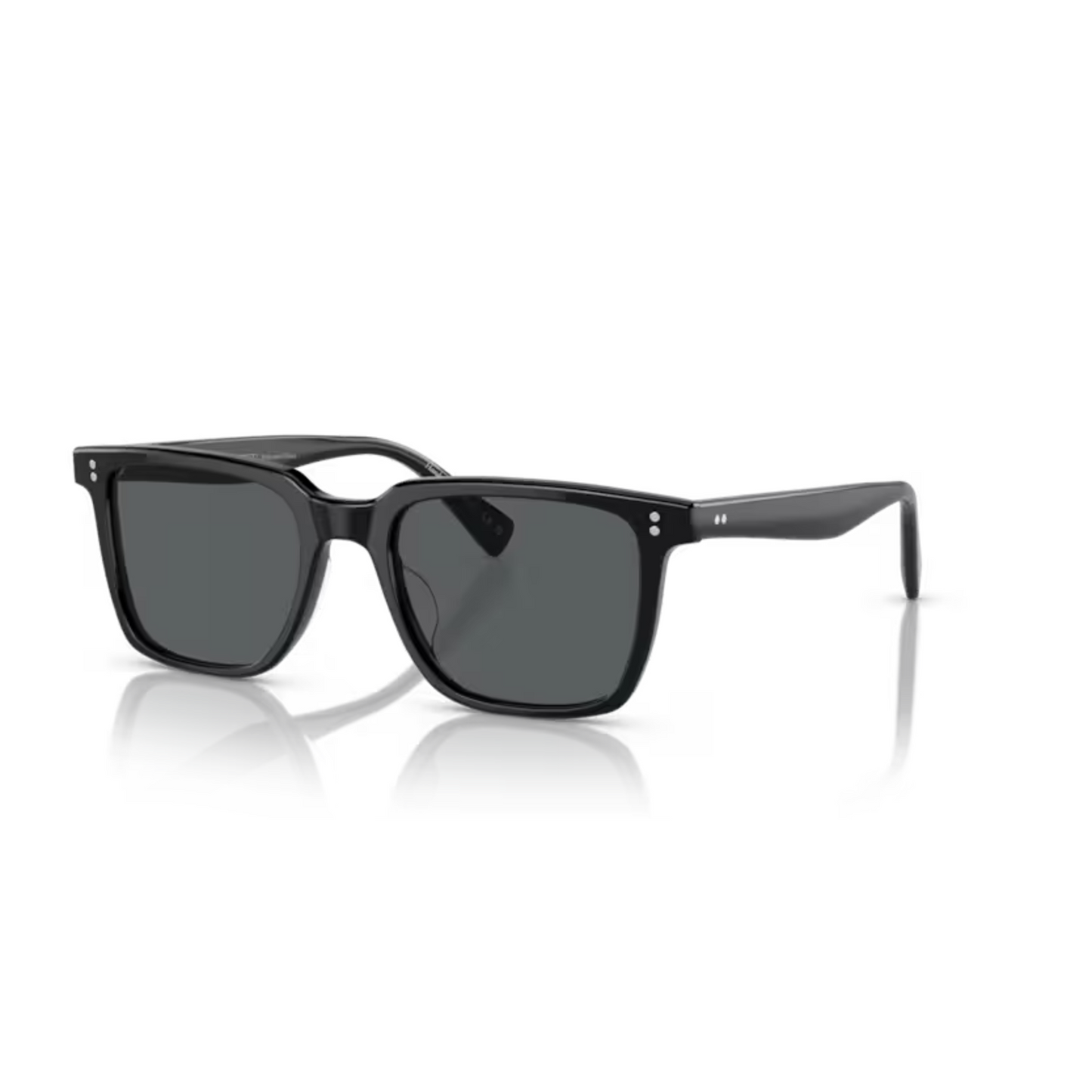 Oliver Peoples OV5419SU Lachman Black Square Polarized Sunglasses With Midnight Express Lenses