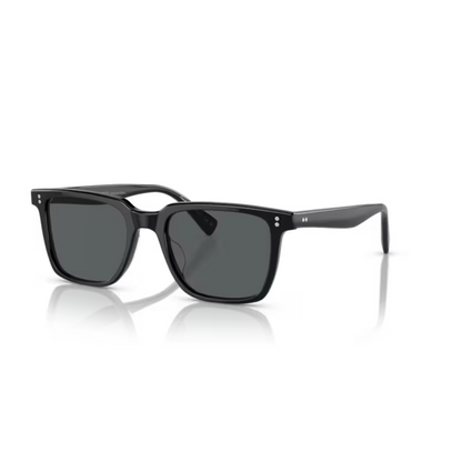 Oliver Peoples OV5419SU Lachman Black Square Polarized Sunglasses With Midnight Express Lenses