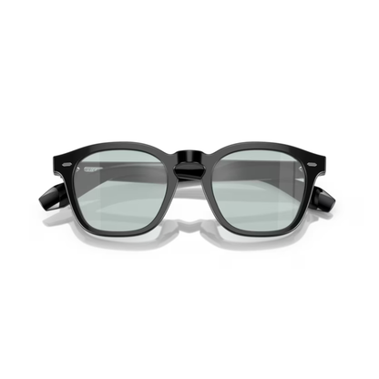 Oliver Peoples OV5527U Black Square Acetate Optical Eyeglasses Frame